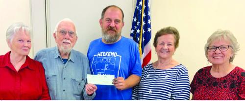 La Grange Senior Citizens Make Donation to Habitat