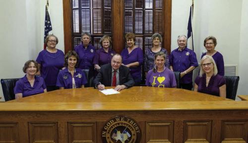 Judge Proclaims Catholic Daughters Day