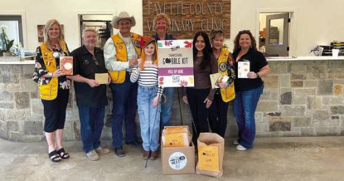 LG Lions Club, Leos Support Gobble Kits