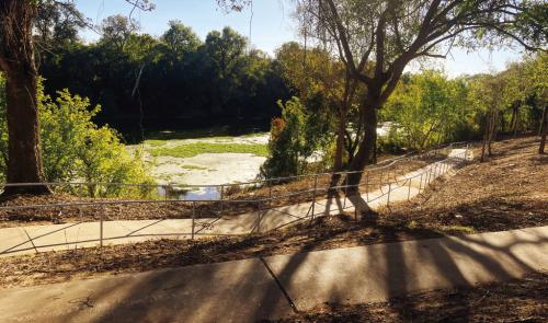 River Trail at White Rock Park Reopens