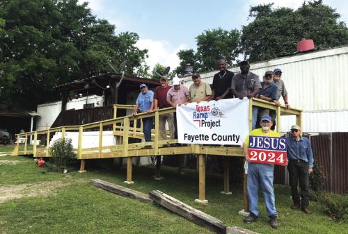 Texas Ramp Project Builds on Rocky Creek Rd.