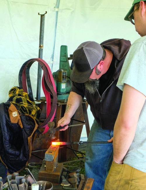 Mark Sperry Featured at the LG Texas Blacksmithing Conference