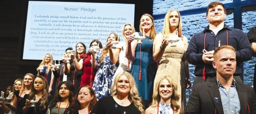 La Grange’s Serrano Graduates as Part of Blinn 46-Member New Associate Degree Nursing Class