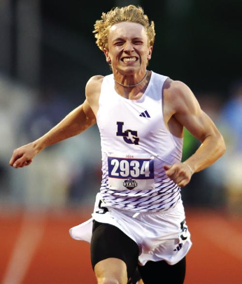 Austen Diggs Caps LHS Career With Two State Sprint Silvers