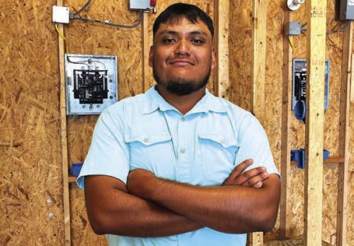 TSTC Electrical Construction Graduate From La Grange Ushers in Bright Future