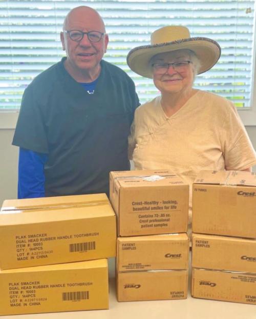 DAR Chapter Supports Troops on the Border