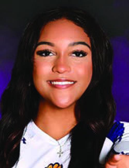 Cara Homer was the Lady Leps’ lone senior.