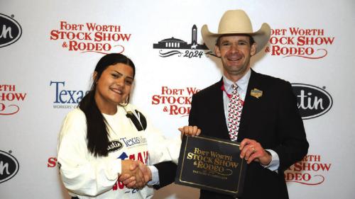LG’s Henderson Catches Calf at Fort Worth