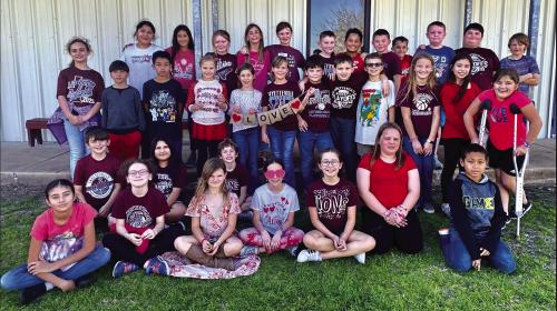 Grades 4 and 5 at FISD were given special treats for Valentine’s Day.