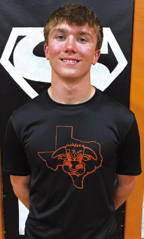 Schulenburg multi-sport star sophomore Nick Goode. Photo by Jeff Wick