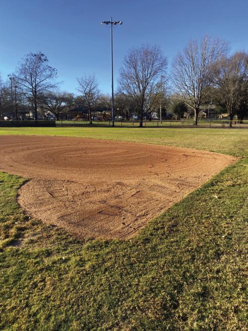 This field at Kruschel Park in La Grange is looking good after recent improvements.