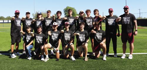 The members of the 2025 Fayetteville Lions baseball team had a busy Sunday celebrating the title they won back in June when they downed Gordon 4-2 to win the program’s fourth state baseball crown. The Lions were the parade marshals for the Lickskillet parade Sunday and then they got their championship rings during a celebration at the Lions ballpark. The team is shown above, and below left is a close up of some of the players with their rings.