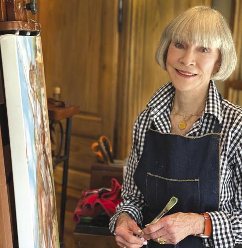 Judy Elias Hill “Here & There” Painting Exhibition Opens at The Red & White