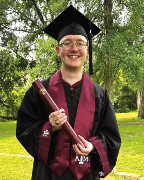 Colton Roscher Graduates from Texas A&M