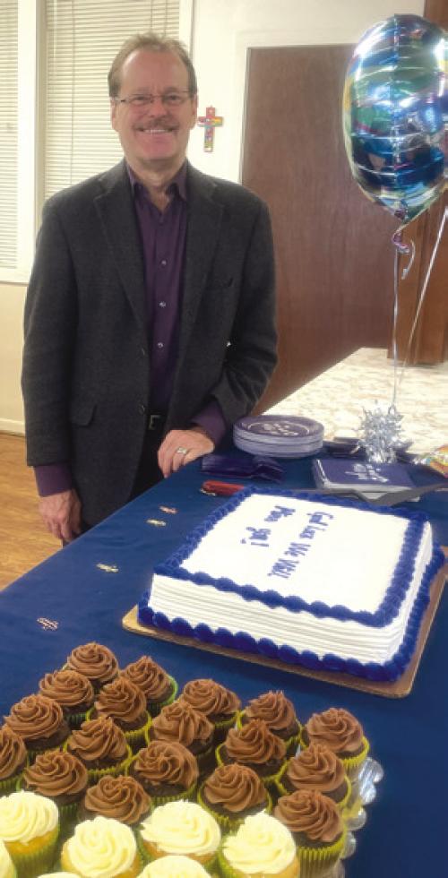 Reverend Winkler Honored In Cistern
