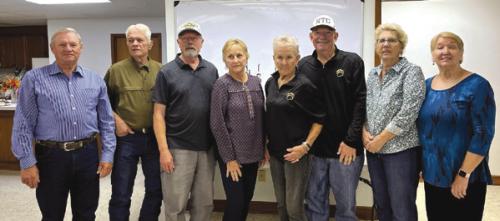 Classmates present from the RT-C class of 1965 are left to right, Carl Mertink, Larry Meinkowsky, Ronnie Braun, Barbara Markwardt Smith, Carol Ann Goebel Goehring, Ronald Goehring, Gwen Klatt Dykes and Judy Hinze Matula.