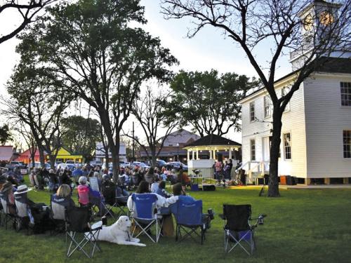 The Fayetteville Courthouse Music Series returns this March with free live acoustic shows every Tuesday evening on the historic courthouse square in Fayetteville.