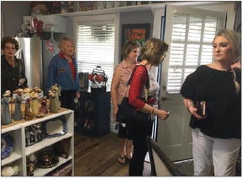 George and Kathy Valtasaros home, which was part of the recent homes tour.