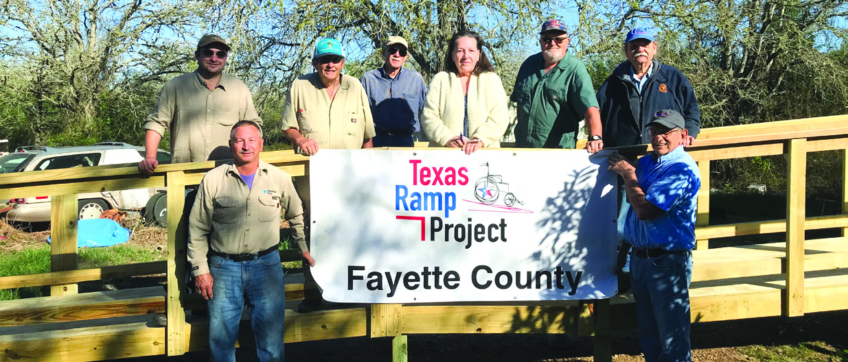 Tx Ramp Project Texas Ramp Project Builds Near Round Top | The Fayette County Record