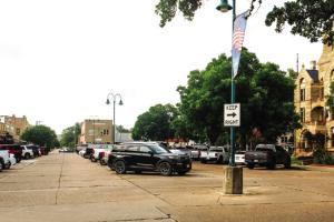 Downtown La Grange, not exactly a “slum,” but now it’s designated as such. Photo by Andy Behlen