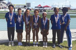 Left to Right - Julius Williams, Blaze Pool, Layla Smith, Addison Oates, Braylee Hutchison.