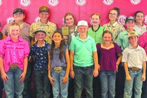 Pictured front from left: Hudson Holub, Abigale McBride, Joe Carrales, Emma Zweschper, Jehnsen Janecka, Ellie Klesel, and Rowdy Guenther; back row: Hailey Janish, Laramie Laake, Rilan Karisch, Holden Holub, Rheagan Karisch, Kaisley Janecka, Tatum Fritsch, Crockett Guenther, Adalyn Carrales, Stockton Emshoff, and Tate Fritsch.