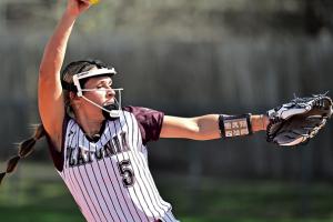 Flatonia junior pitcher Jaylee Trussell has been selected to the Texas Girls Coaches Association All State Team. Photo by Stephanie Steinhauser