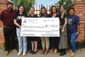 Colorado Valley Donates to ARTS