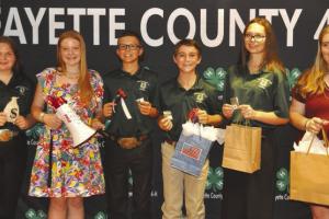 2026-2027 Council Officers: Brealey Nieto, Kaisley Janecka, Tate Fritsch, Crockett Guenther, Tatum Fritsch, and Rheagan Karisch.