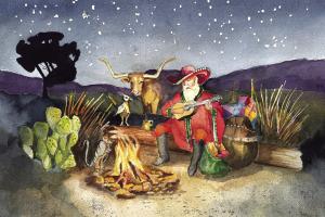 “Kris Kringle’s Campfire Carols” by Susan Pape.