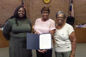 Juneteenth Proclaimed by City of LG