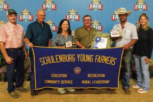 Schulenburg Young Farmers Host Hay Show at Fair