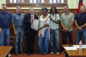 County Commissioners Sign Juneteenth Proclamation