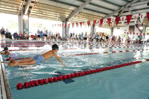 The six-and-under relay during the Meet of Champs in El Campo. Photos by Brittany Dawson