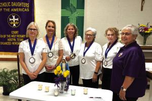 Catholic Daughters Install New Officers