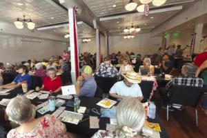 Bingo on the Square in Fayetteville Draws Over 115 Players