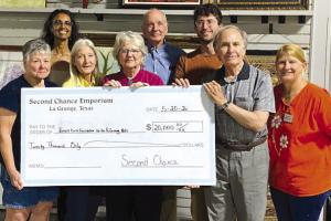 Second Chance Donates to James Dick Foundation