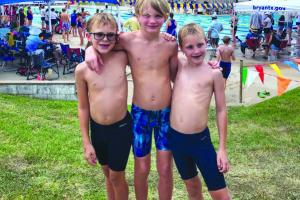 Steven Herzik, Finlay Prichard-Jones and Levi Morgan.