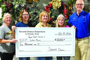 Second Chance Donates to TCHCCv