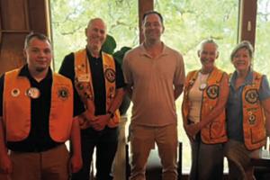 Lions Club Welcomes Record Editor