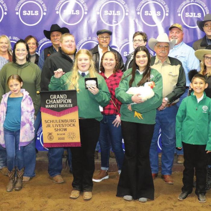 Schulenburg Junior Livestock Show Results