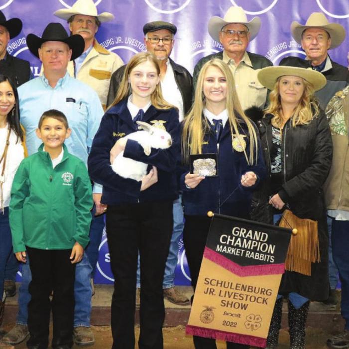 Schulenburg Junior Livestock Show Results