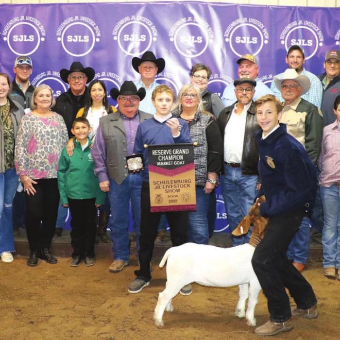 Schulenburg Junior Livestock Show Results