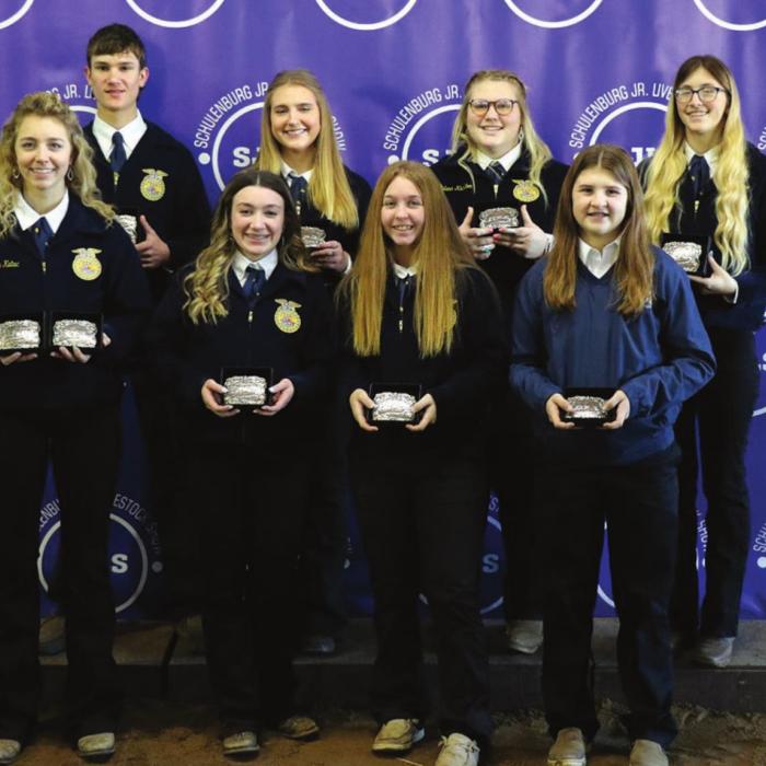 Schulenburg Junior Livestock Show Results