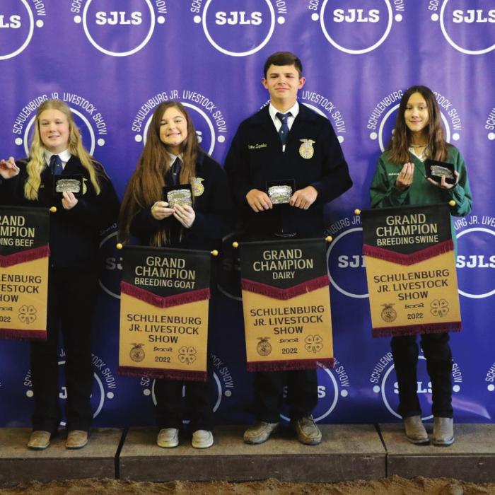 Schulenburg Junior Livestock Show Results