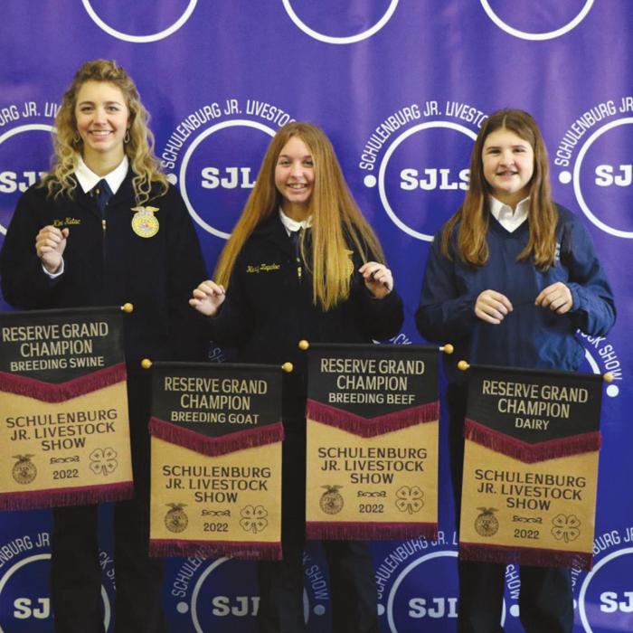 Schulenburg Junior Livestock Show Results