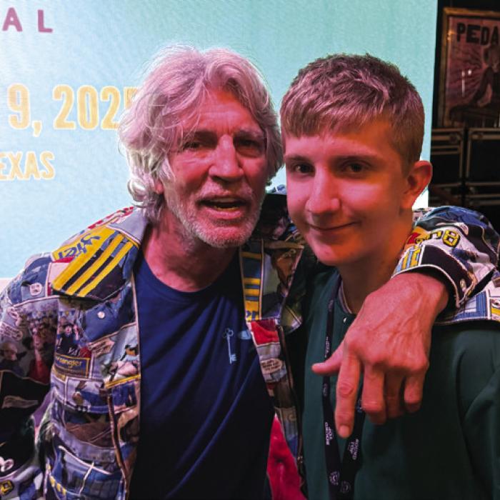 The second annual Round Top Film Festival concluded its four-day run over the weekend bringing together film lovers and industry professionals. One of the attendees was La Grange High School junior and film student Jackson Elliott, who is shown above after attending a Q and A event with actor Eric Roberts, left (who has been nominated for a Oscar for his role in “Runaway Train,” and Golden Globes for his roles in “King of the Gypsies” and “Star 80.”