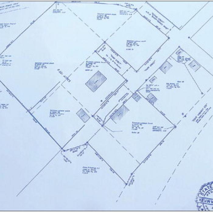 This survey record shows “Third Street” in Round Top, just one block long, located in the middle of the Bethlehem Lutheran Church grounds. The Round Top Town Council will discuss “establishing new public parking areas on White Street and 3rd Street” at their meeting this Thursday.