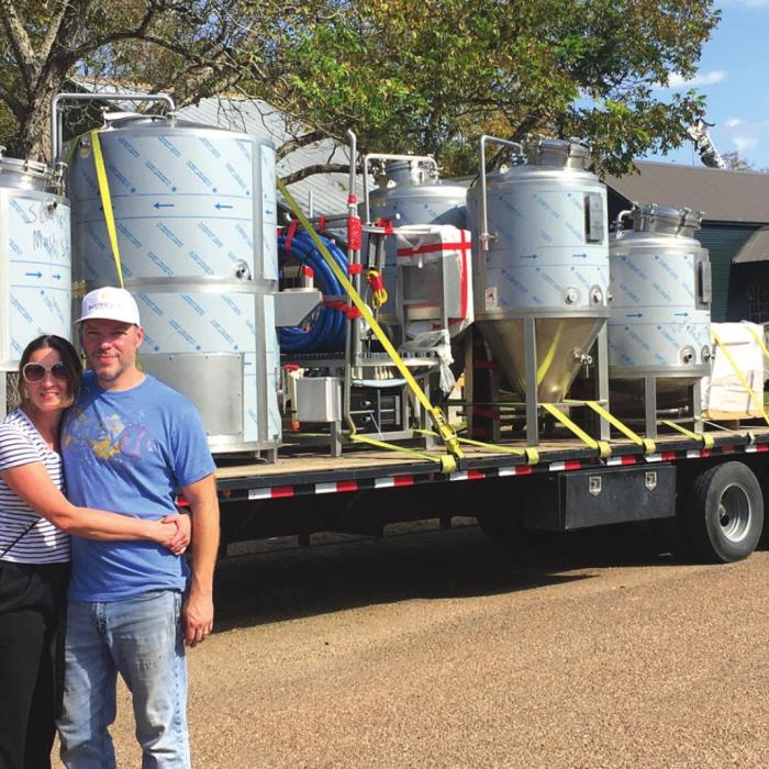 Round Top Brewing’s New Vats Arrive