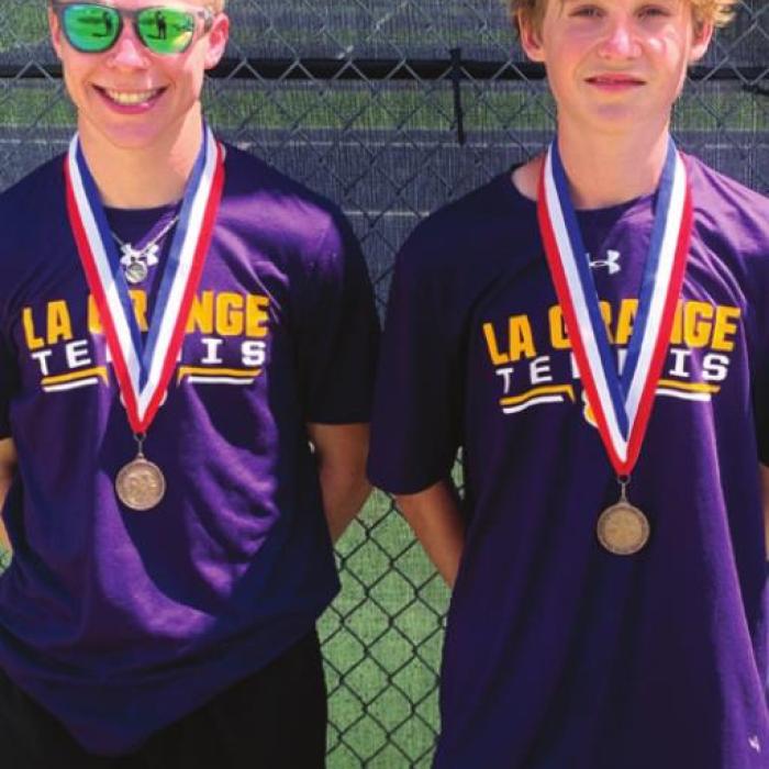 La Grange Grabs Titles At District Tennis Meet